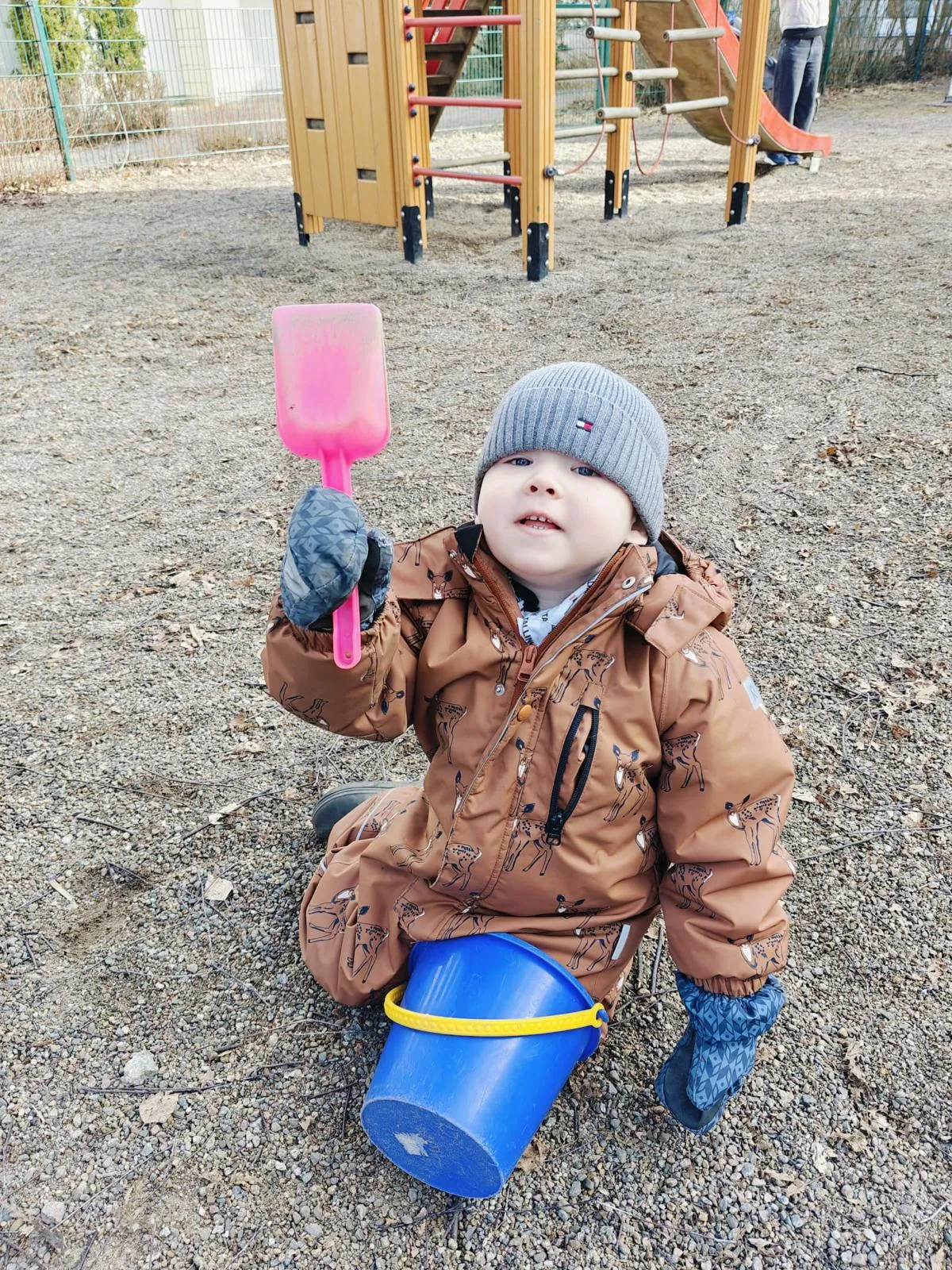 A picture of UMKA kids playing in fall 2025