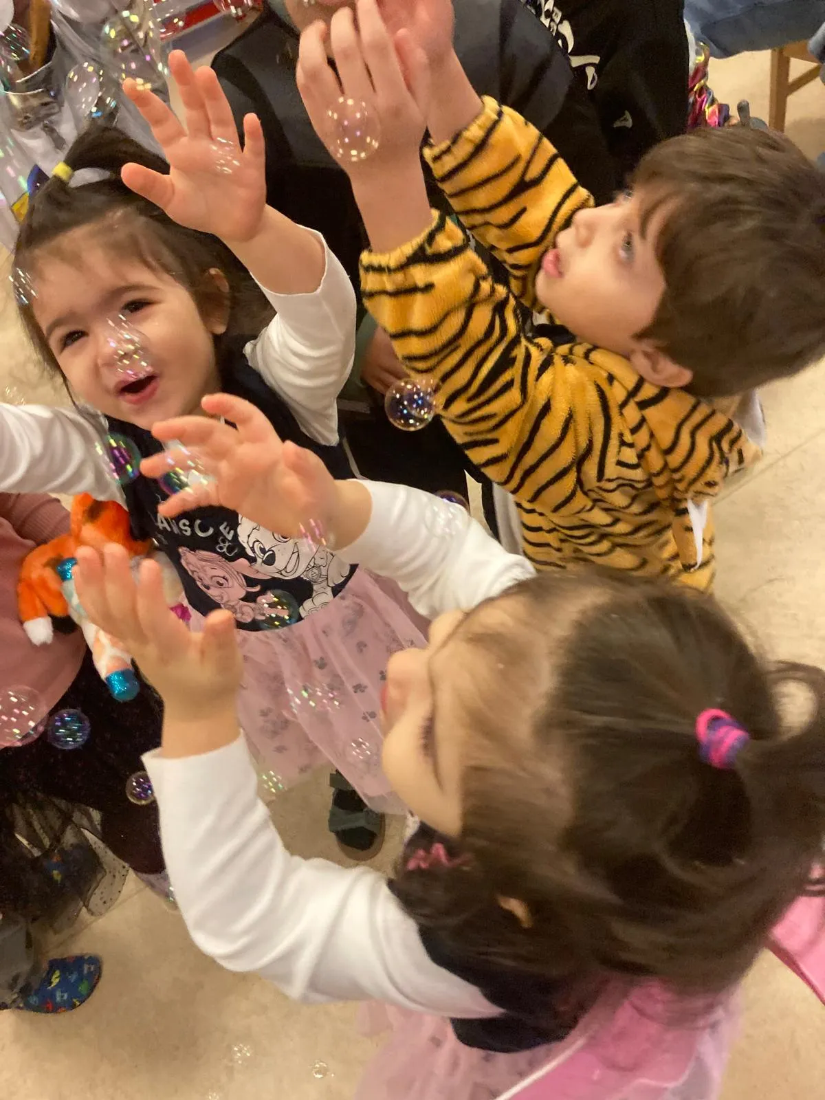 A picture of UMKA kids playing in fall 2025