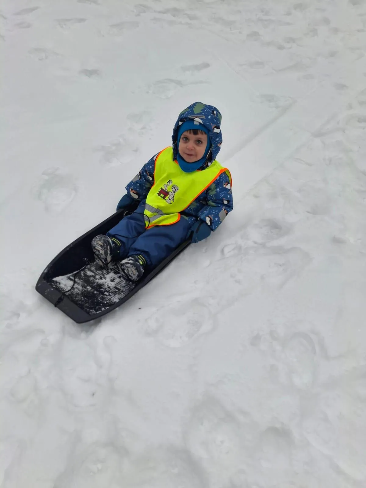 A picture of UMKA kids playing in winter 2026
