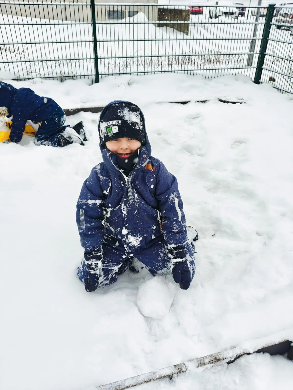 A picture of UMKA kids playing in winter 2026