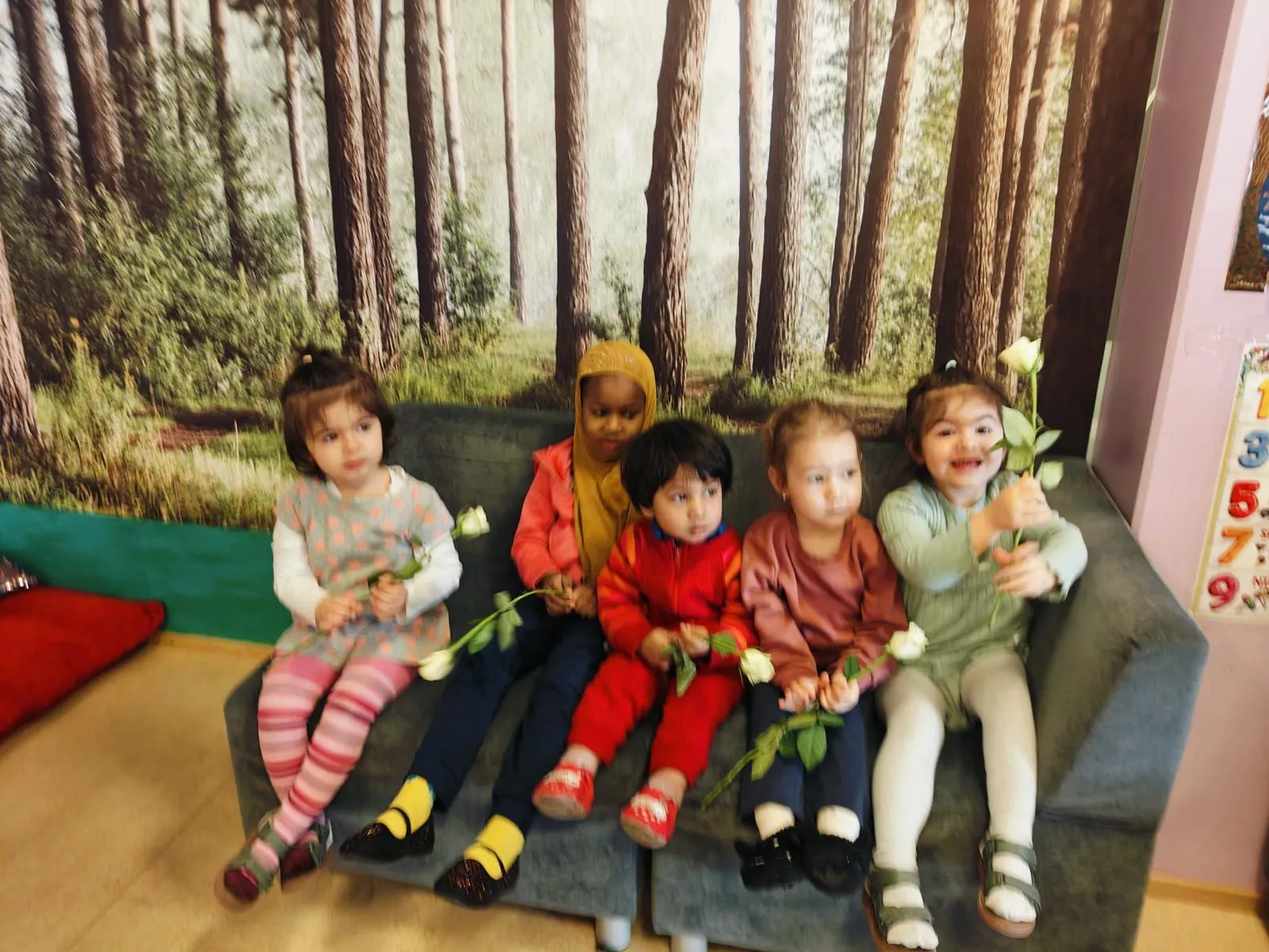 A picture of UMKA kids playing in winter 2026